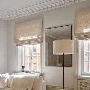 <span class=keywords><strong>Tende</strong></span> Romane Moderne con Texture Personalizzabili, <span class=keywords><strong>Tende</strong></span> Oscuranti per Casa e Hotel, Drappeggi Decorativi con Motivi e Corda per Soggiorno - Product Image 5