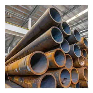 Seamless Carbon Chrome Plated Steel Round Pipe Steam Supplier Tube Pipes Sa53 Water Sch40