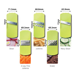 Essoreuse à salade de grande taille en plastique PP SAN de bonne qualité, verte et blanche, pour légumes secs - Product Image 3