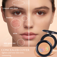 Crème correctrice de teint à couvrance totale, maquillage imperméable, fini mat, correcteur lisse, longue durée, pour les taches sombres, marque privée