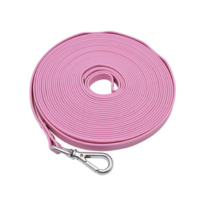 Correa para Perro de PVC XXL Personalizada al por Mayor <span class=keywords><strong>2026</strong></span> con Gancho de Seguridad, 3M-20M de Largo, Ecológica, Tamaño XS, Decorada con Remaches de Lujo, Color Personalizado - Product Image 4