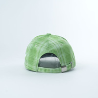 Yukaihe Fabrikant Hoge Kwaliteit Op Maat Gemaakte Petten met 3D Borduurlogo, Opdruk, Geruite Materiaal, Baseballpetten.