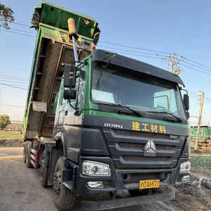 Camion benne d'occasion HOWO 8*4, prix avantageux, excellent état, camion benne HOWO d'occasion à vendre, 12 pneus - Product Image 1