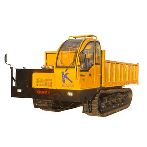 Высококачественный, 10 тонн, новый резиновый Гусеничный мини-самосвал для фермы, сада, гусеничный самосвал, Лидер продаж - Product Image 1