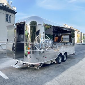 2025 Small Fast OEM Mobile <b>Kitchen</b> Street Food <b>Cart</b> Ice Cream Bbq Coffee Pizza Food Truck Car Concession Food Trailer - Product Image 5