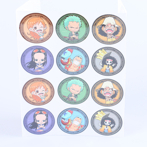 vinyl custom logo printing reward decals kiss cut sheet round sticker label for kids cartoon - Product Image 4