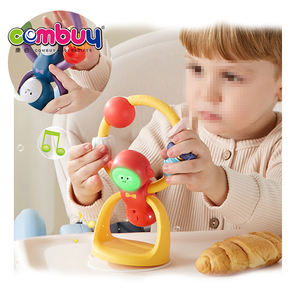 <span class=keywords><strong>Table</strong></span> à manger pour bébé avec <span class=keywords><strong>ventouse</strong></span> rotative, <span class=keywords><strong>hochet</strong></span> musical pour bébé - Product Image 1