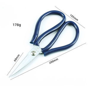 Outils civils de coupe en cuir de qualité industrielle avec pointes pointues Ciseaux en acier de qualité supérieure K5 <span class=keywords><strong>Cisaille</strong></span> domestique antirouille tranchante - Product Image 2