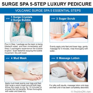 Detox Foot <span class=keywords><strong>Spa</strong></span> Ensemble de soins de la peau de luxe Gommage des pieds Lotion pour le corps hydratante exfoliante Kit de pédicure <span class=keywords><strong>Spa</strong></span> en 5 étapes - Product Image 5