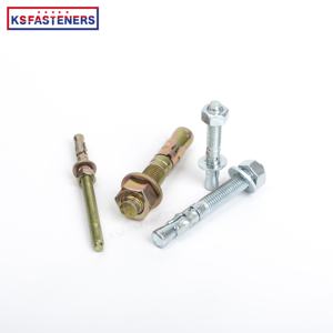 สลัก M20 M10 M8ชุบสังกะสี <span class=keywords><strong>M16</strong></span> M12<span class=keywords><strong>เหล็ก</strong></span>คาร์บอนเกรด4.8 8.8สำหรับยึดผนังคอนกรีตผ่านสลักเกลียว - Product Image 4