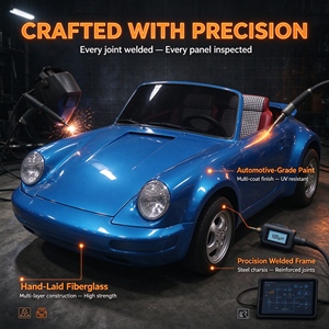 Go Kart Eléctrico Personalizado con Logotipo, 72V, 80km/h, Retro, para Adultos, con Autonomía de 100km, Precio de Fábrica al por Mayor, OEM, ODM - Product Image 4