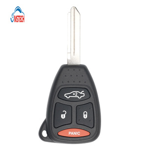 MS <span class=keywords><strong>3</strong></span> + 1 nút hoảng loạn điều khiển xe vỏ chìa khóa cho Chrysler xe thay thế trống Fob trường hợp tự động Uncut Blade Fob trường hợp - Product Image 1