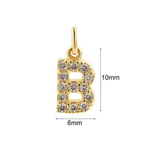 A To Z Letters Pendant Silver Vintage Designer Diy Beads Charms For Jewelry Making Pendants And Charms Fashion Jewelry For Women