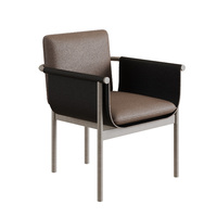 Chaises d'hôtel en cuir pour mariage, restaurant, salon et bureau à domicile, événements, design moderne, usage commercial