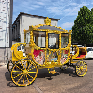 Carroza de Caballos Victoria, Carroza de Lujo Tirada por Caballos, Carroza de 4 Ruedas, Carroza para Bodas, Remolque para Carroza de Caballos - Product Image 6