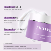 Masker Rambut OEM Silky Hair Mask Menyegarkan Melembapkan Memperbaiki Rambut Kering Ujung Bercabang Halus Formula Khusus Label Pribadi Perawatan Rambut