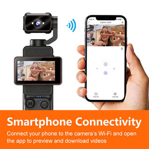 กล้องพกพา HD รุ่นใหม่แบบข้ามพรมแดน เลนส์พลิกออกได้ 270 องศา หน้าจอหมุนได้ สำหรับถ่ายภาพ/วิดีโอ กีฬากลางแจ้ง - Product Image 3