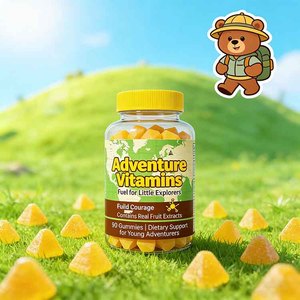 Gummies Équilibre Hormonal OEM 60 Vegan Saveur Pomme Verte Soutien Énergétique pour Femmes - Product Image 2