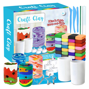 Kit de Manualidades 2026, Regalos para Niños y Adolescentes de 6+ Años, Crea Tus Propias Lámparas de Arcilla, Haz 2 Lámparas de Arcilla para Niñas y Niños - Product Image 3