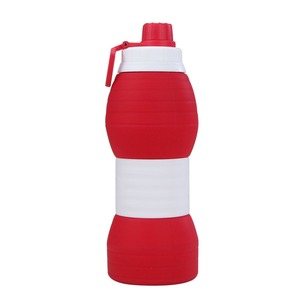 Botella Deportiva Plegable de Silicona de Grado Alimenticio de 600 ml, Suave, Plegable, a Prueba de Fugas, Ecológica, Portátil - Product Image 5