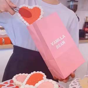 Sacs personnalisés imprimés avec logo pour tortillas, frites, anneaux d'oignon croustillants, emballages pour burgers, snacks et sacs à pain en cire d'abeille - Product Image 4