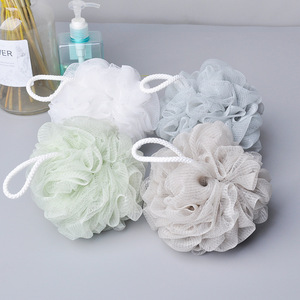 <b>Bath</b> Sponge <b>Set</b> 4 Pieces Flower Shape 60G Each For Back Scrubbing Foaming Bathing - Product Image 2