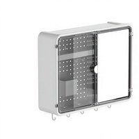 [Personnalisation sur mesure] Étagère de toilette multi-matériaux PP/ABS de taille moyenne, armoire murale de rangement cosmétique avec compartiments