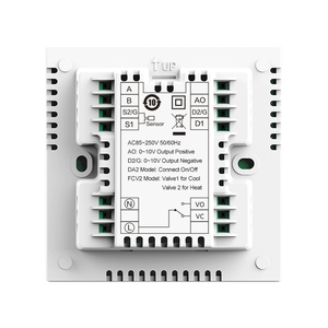 Ventilateur de moteur BLDC 0-10V à 2 tuyaux, thermostat 220V, programmable RS485, capteur à distance, OEM HL8023DA2-DF, 0-10VDC sans balais - Product Image 5