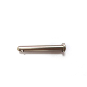 Pasador de seguridad de acero inoxidable con muesca personalizada, pulido y plateado, de accionamiento unidireccional, rosca 10-32 - Product Image 4