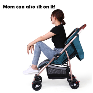 Seamind xe đẩy em bé nhẹ du lịch thân thiện siêu nhỏ gọn & gấp-Phù hợp trong cabin máy bay & trên cao-cho trẻ mới biết đi - Product Image 5