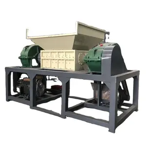 Plastic Bottle Wood Shredder Machine Heavy Equipment Mini Metal Big Capacity Scrap Steel Pet Recycling Machine Shreddder Machine