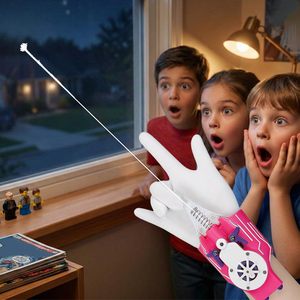 Lanzadores de Telarañas de Seda Real para Niños, Lanzador de Telarañas Realista de 9.4 Pies, Juguetes Geniales, Lanzadores de Cuerda - Product Image 2