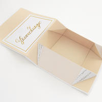 Boîte pliable personnalisée | Emballage rigide avec logo personnalisé