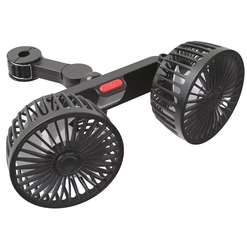 12V 24V Twin Head Car Fan