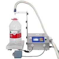 Machine de remplissage et de bouchage automatique de bouteilles de bureau à grand débit pour boissons, bière et liquides, avec pesage de grande capacité