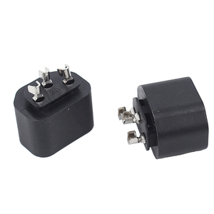 แจ็คไฟมาตรฐาน EU กรอบภายในอุปกรณ์เสริม3ซ็อกเก็ตสีดำ - Product Image 4