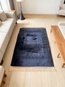 Alfombra de Oración Islámica de Lujo con Espuma Viscoelástica, Alfombra de Oración Turca Tribal Islámica de Lujo, Regalo Perfecto para Ramadán - Product Image 4