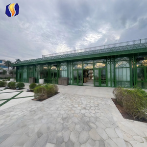 Casa de cristal Victoria verde antigua para jardín, estilo moderno, marco de madera natural fácilmente ensamblado, proveedor de China, aplicación para el hogar - Product Image 6