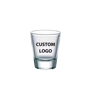 Hot Sale 2oz Custom Logo Premium Transparent Shot Glass Cups Whisky shotglass <strong>Lead</strong> Free <strong>Crystal</strong> for Parties - Product Image 2