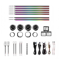 Kit d'éclairage d'ambiance LED pour grille d'aération intérieure de voiture Mercedes Benz Sprinter W907 2019-2025 – Accessoires de décoration pour aérateurs