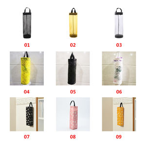 DLL270 — porte-sacs suspendus à mailles pour <span class=keywords><strong>cuisine</strong></span>, distributeur organisateur <span class=keywords><strong>de</strong></span> sacs <span class=keywords><strong>d</strong></span>'épicerie réutilisables, sacs <span class=keywords><strong>de</strong></span> rangement - Product Image 5