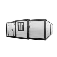 Maison conteneur modulaire préfabriquée extensible de 40 pieds, design moderne de luxe, certification CE, chambre à coucher, Chine 2026