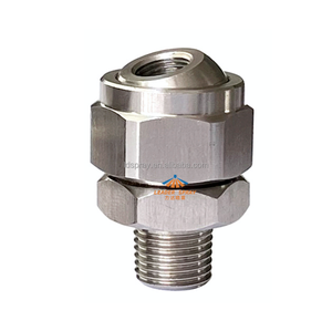 36275 điều chỉnh xoay doanh, 1/8 "-1/4" Nữ chủ đề thép không gỉ Brass phun phụ kiện doanh, phổ vòi phun kết nối - Product Image 1