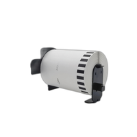 Étiquettes d'emballage de supermarché Brother DK 102 QL blanches Rouleaux d'étiquette thermique continue étanche personnalisée DK-22243 30.48mm * 22243 m