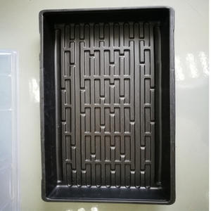 Plateau <span class=keywords><strong>en</strong></span> plastique carré <span class=keywords><strong>pour</strong></span> plantes de pépinière <span class=keywords><strong>pour</strong></span> les soins du jardin transporter des fleurs et des plantes sans trou <span class=keywords><strong>pour</strong></span> les pots de fleurs et les jardinières - Product Image 6