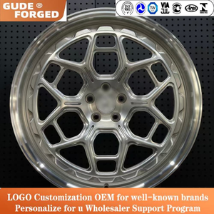 Jantes forgées GUDE Custom Beadlock tout-terrain 17 pouces en alliage, PCD 5*114.3 6*139.7, pour <span class=keywords><strong>4x4</strong></span>, remplacement des jantes chromées, pour pick-up et SUV - Product Image 1