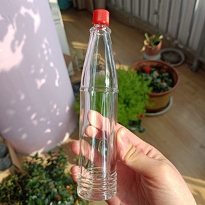 Classic 3oz Honey Mustard Fruit Jam <strong>Basil</strong> Paste Clear <strong>Container</strong> 90ml Glass Ketchup Bottle With Plastic Twist Off Lid - Product Image 3