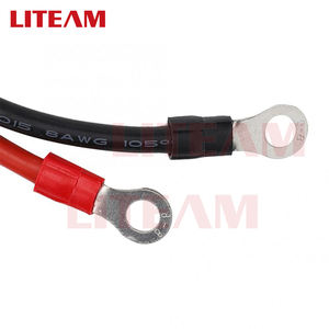 מפעל מחיר 50A סוללה מחבר 2Pin מסוף עם כבל עבור ליתיום סוללה מלגזה מחבר תקע עם חוט חשמל רכב - Product Image 4