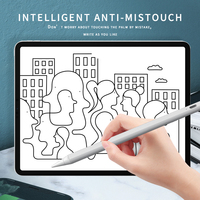 Pensil Aktif Kompatibel dengan (2018-2020) Pro (11/12, 9 Inci),iPad Air 3rd/4T Pena Sentuh untuk iPad dengan Pena Stylus Rejectio Telapak Tangan