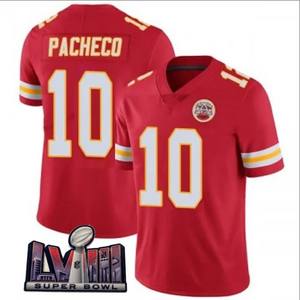 2024 mangkuk Super LVIII pria wanita muda 15 Patrick Mahomes 87 Travis Kelce 32 Nick Bolton 10 Isiah Pacheco Jones Jersey sepak bola - Product Image 3